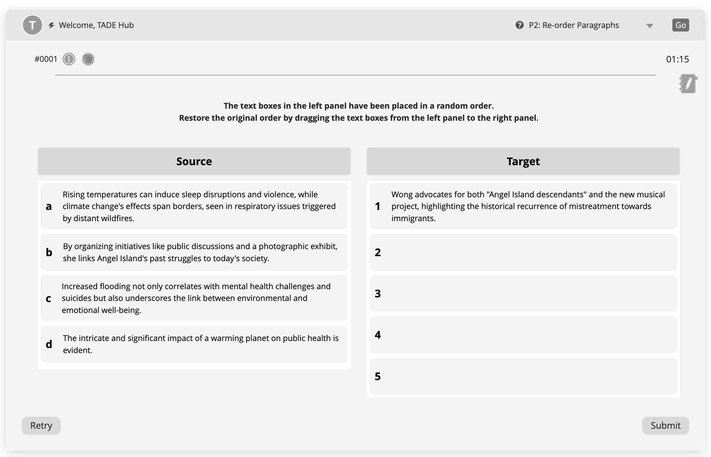 Reorder the rest 1, PTE Academic tips, PTE Core tips, PTE Practice Websites, PTE Preparation materials