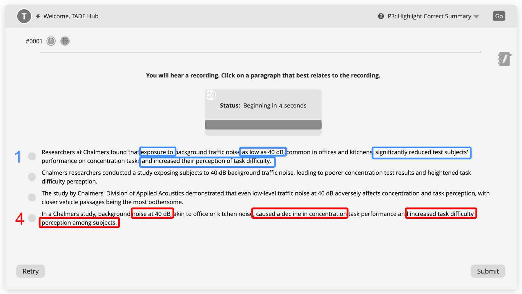 Pick the correct answer, PTE Academic, Pearson Test of English, PTE Preparation Materials, PTE Practice Websites